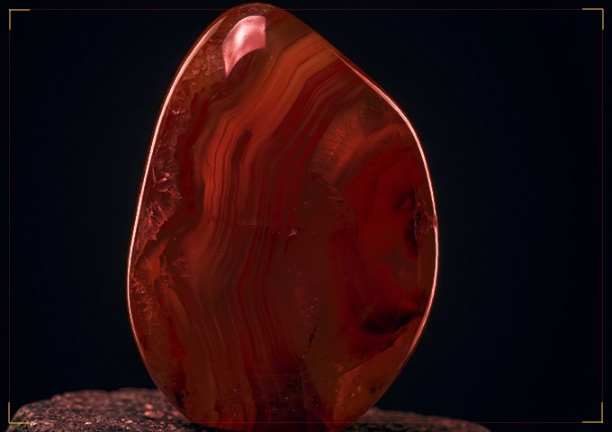 Red Jasper natural mineral specimen