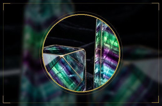 Fluorite Octahedrons