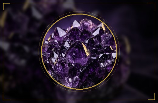 Standing Amethyst Clusters
