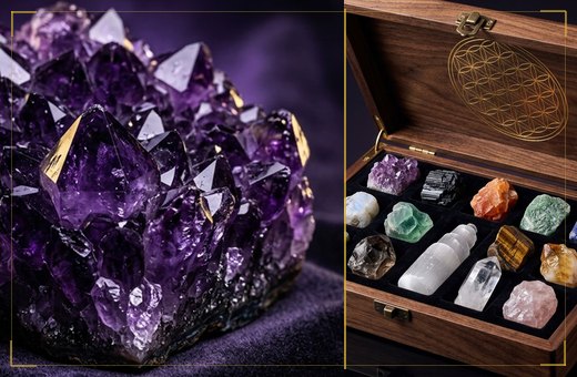 Amethyst Clusters and Small Geodes