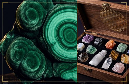 Scorpio themed stone sets