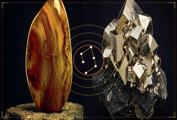 Leo Zodiac Birthstone Crystals